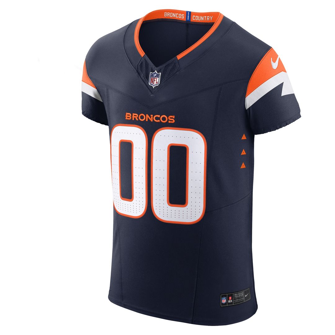 Denver Broncos Nike Team Vapor F.U.S.E. Elite Custom Jersey -  Orange