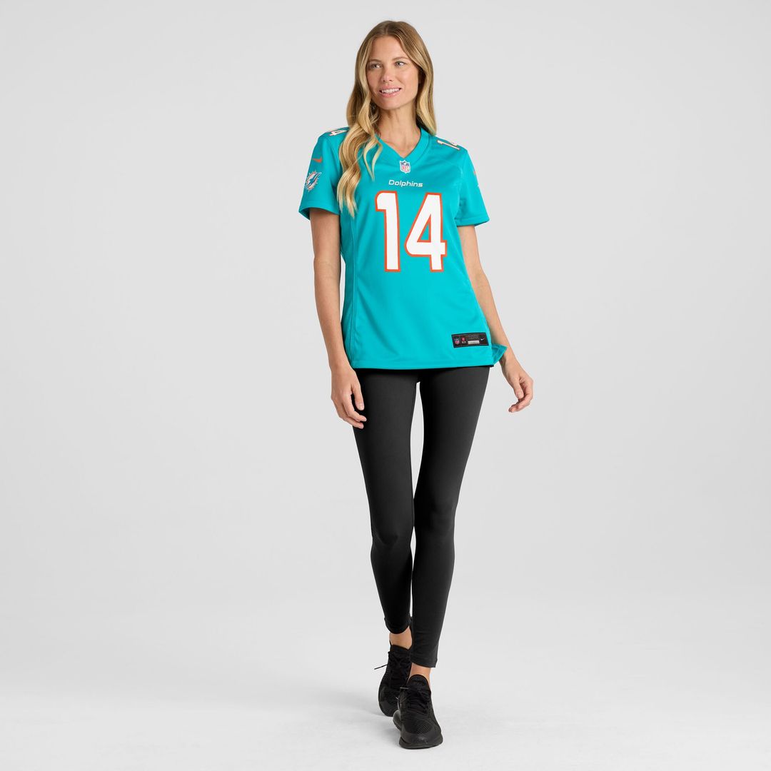 Quinn Ewers Miami Dolphins Nike Women's Team Game Jersey -  Aqua