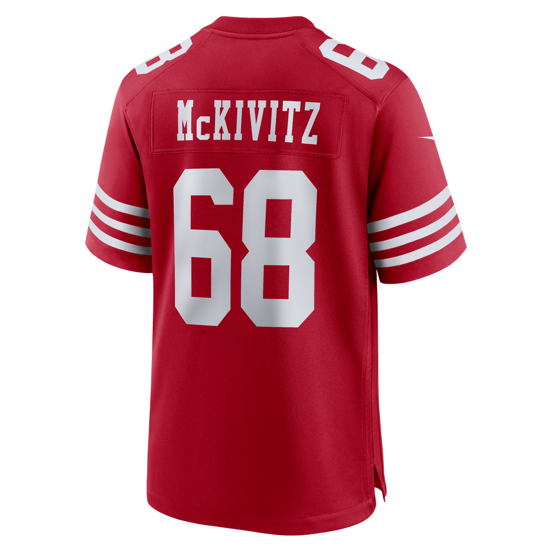 Colton McKivitz San Francisco 49ers Nike  Game Jersey -  Scarlet
