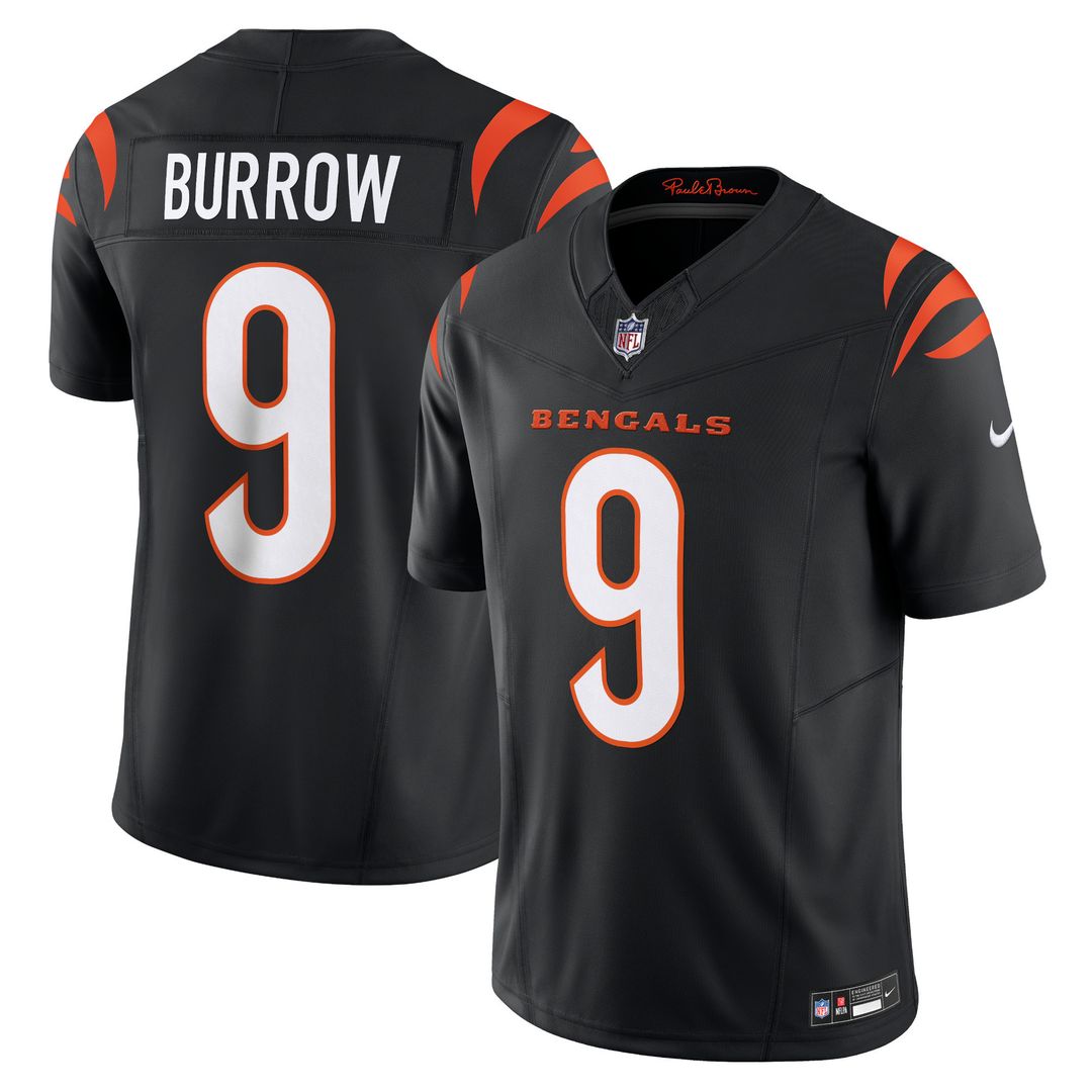 Joe Burrow Cincinnati Bengals Nike Vapor F.U.S.E. Limited Jersey - Orange