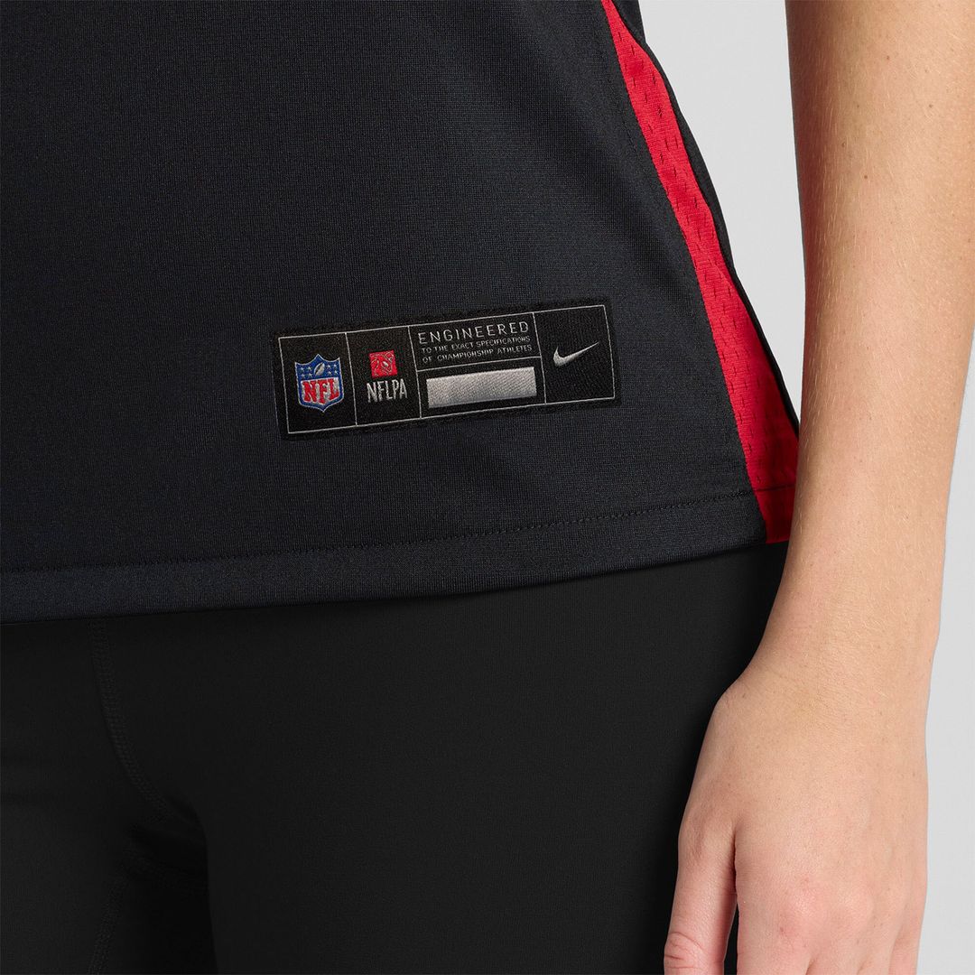 Josh Woods Atlanta Falcons Nike Women's Team Game Jersey -  Black