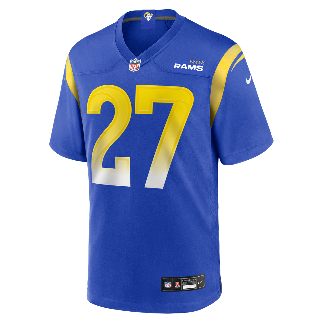 Jarquez Hunter Los Angeles Rams Nike Team Game Jersey -  Royal