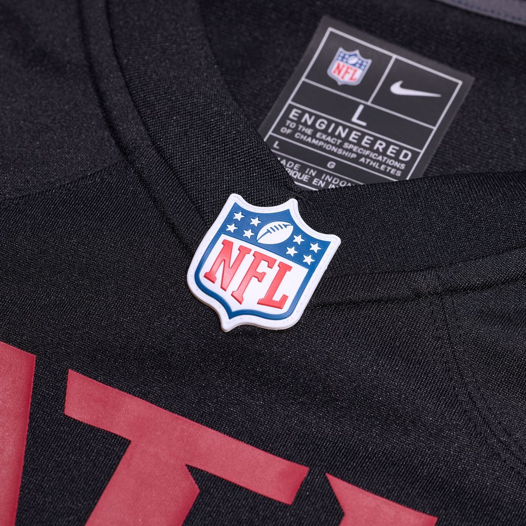 Casey Washington Atlanta Falcons Nike Team Game Jersey -  Black