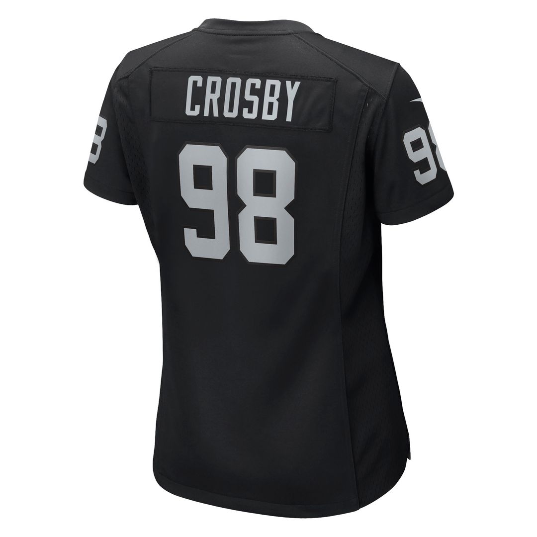 Maxx Crosby Las Vegas Raiders Nike Women's  Game Jersey -  White