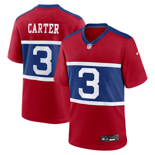 New York Giants Nike Alternate Game Jersey -  Red