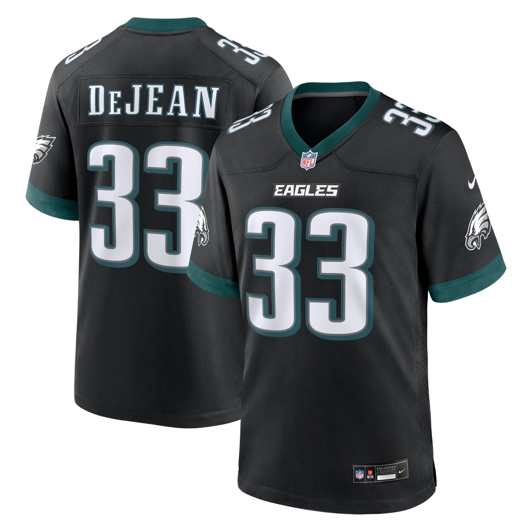 Cooper DeJean Philadelphia Eagles Nike Team Game Jersey -  Midnight Green