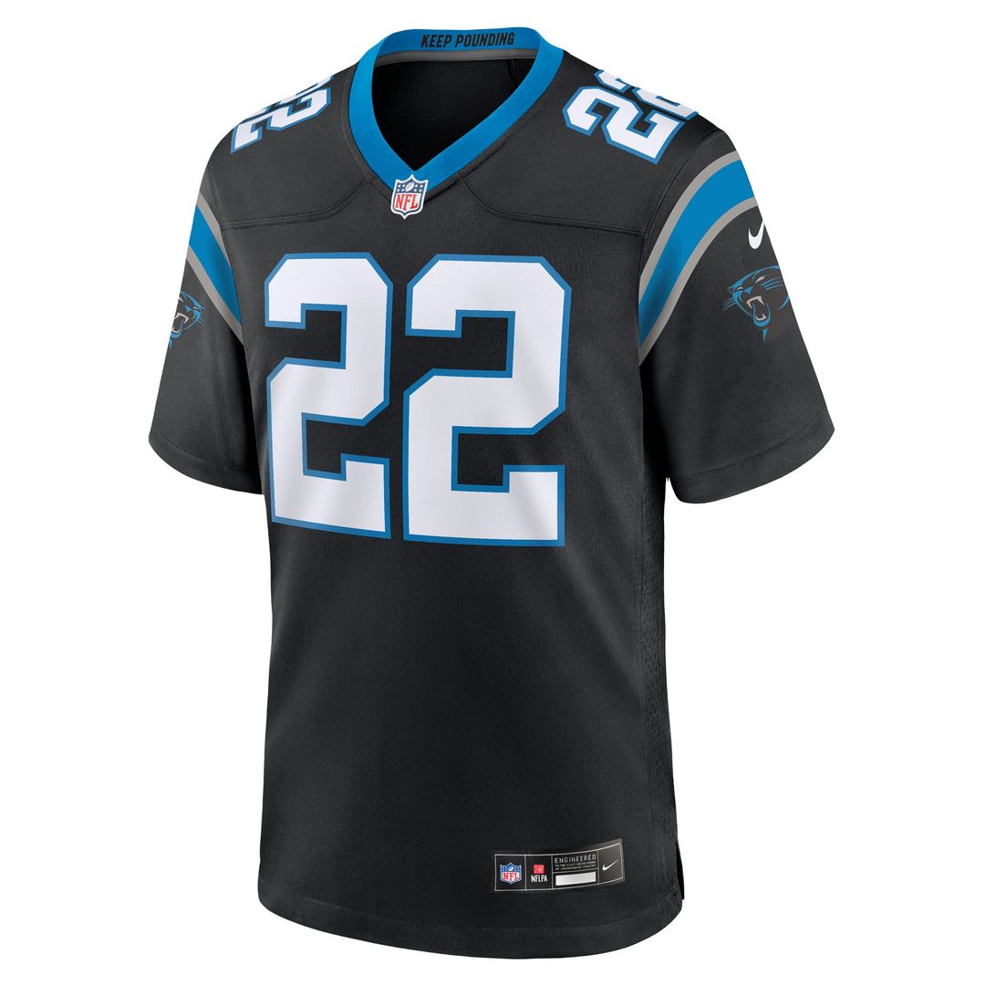 Lathan Ransom Carolina Panthers Nike Team Game Jersey -  Black