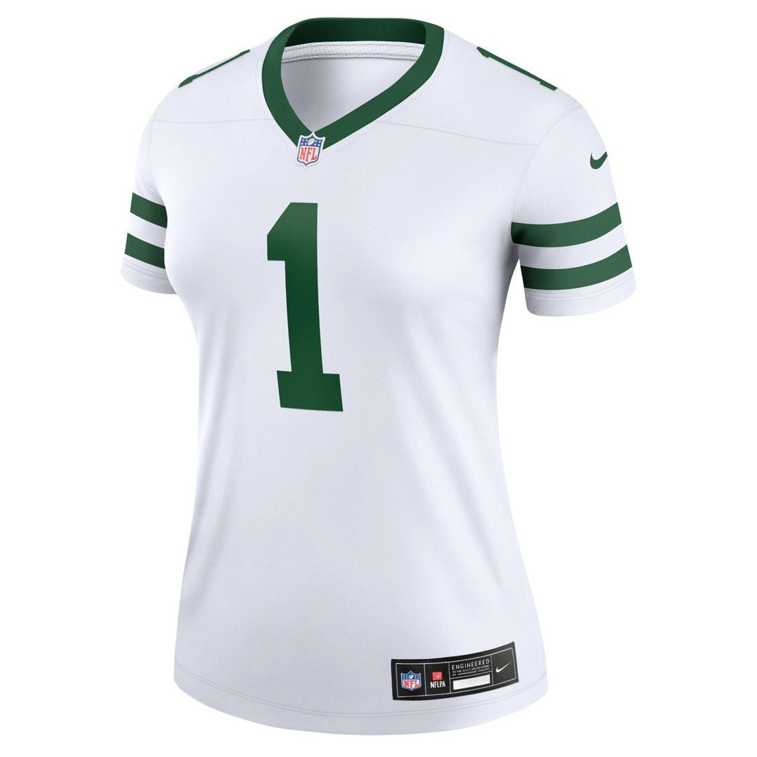 Ahmad Sauce Gardner New York Jets Nike Women's Legend Player Performance Top - Legacy Green
