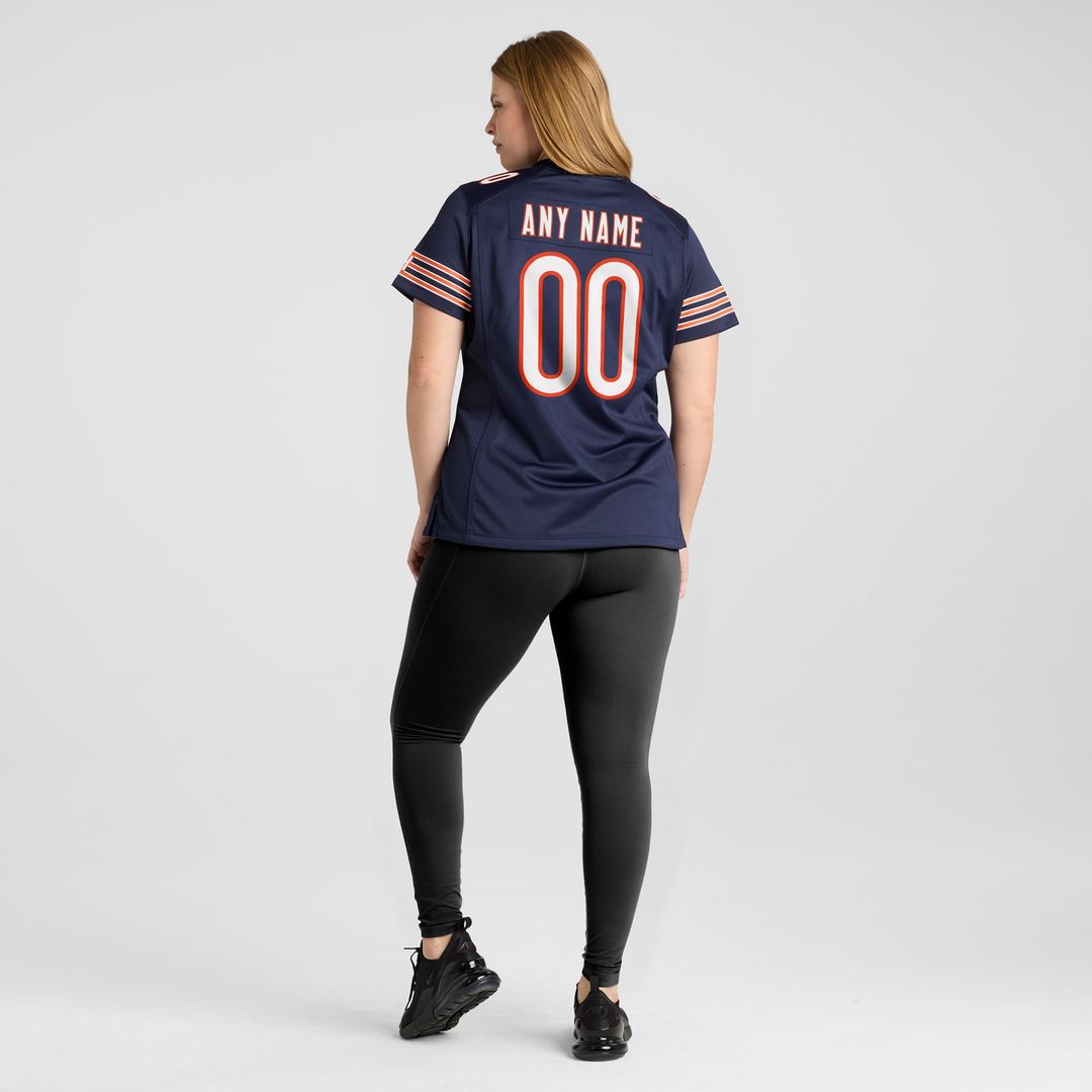 Chicago Bears Nike Women's Alternate Custom Game Jersey - Orange