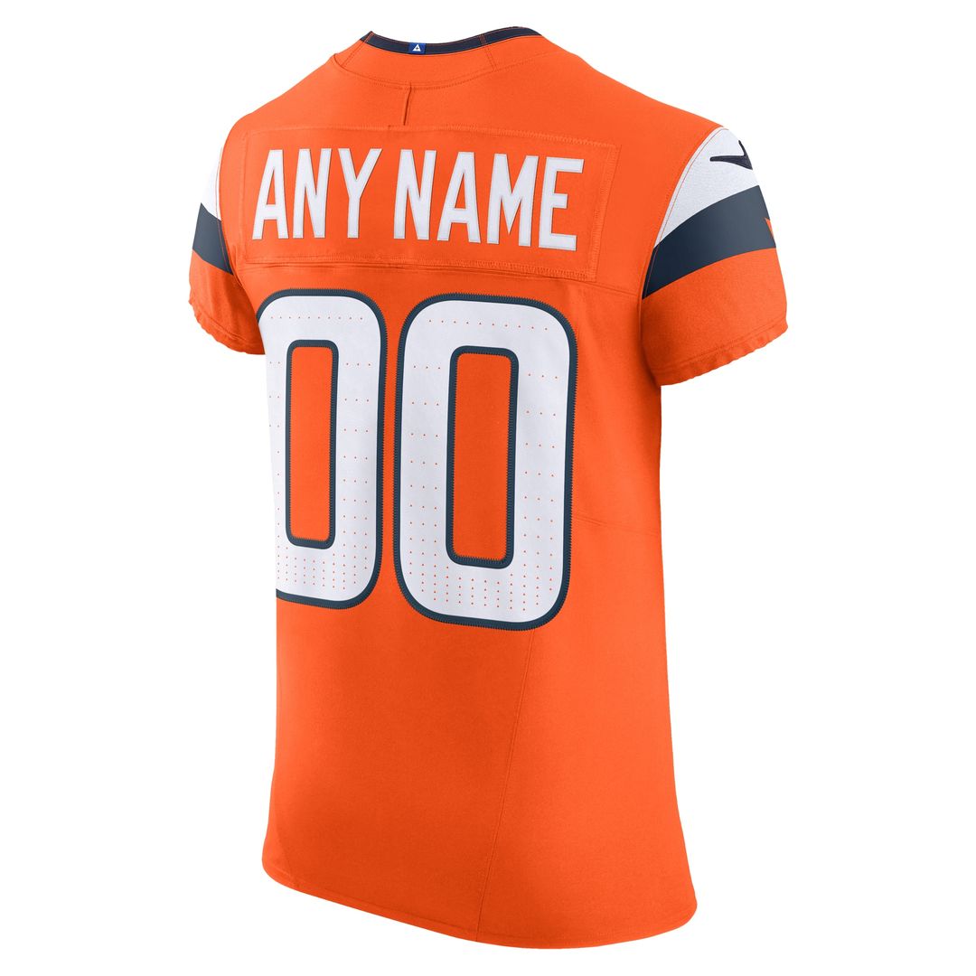 Denver Broncos Nike Alternate Vapor F.U.S.E. Elite Custom Jersey - Navy