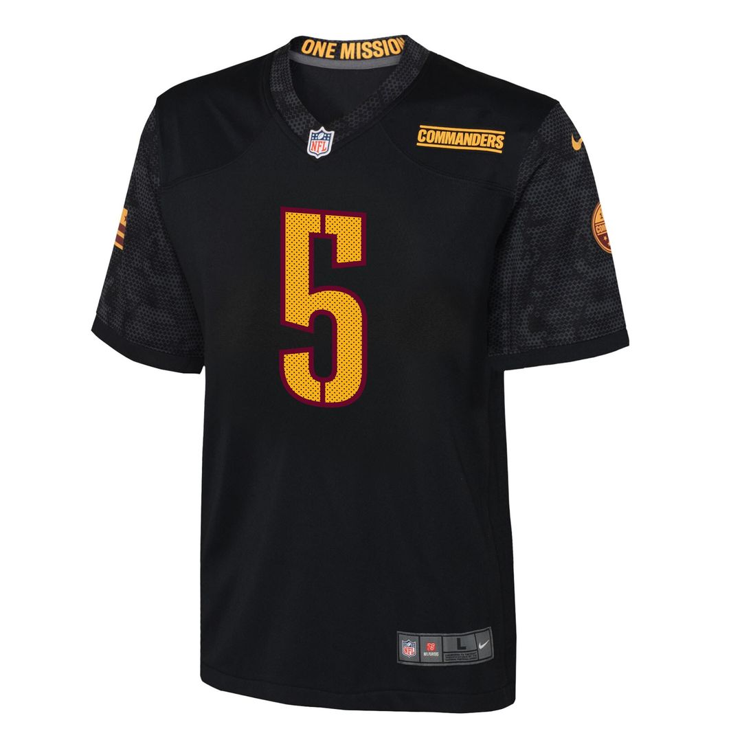 Jayden Daniels Washington Commanders Nike Youth Game Jersey - White