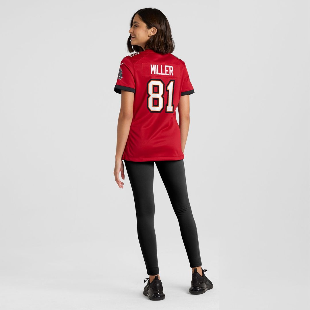 Ryan Miller Tampa Bay Buccaneers Nike Women's Team Game Jersey -  Red