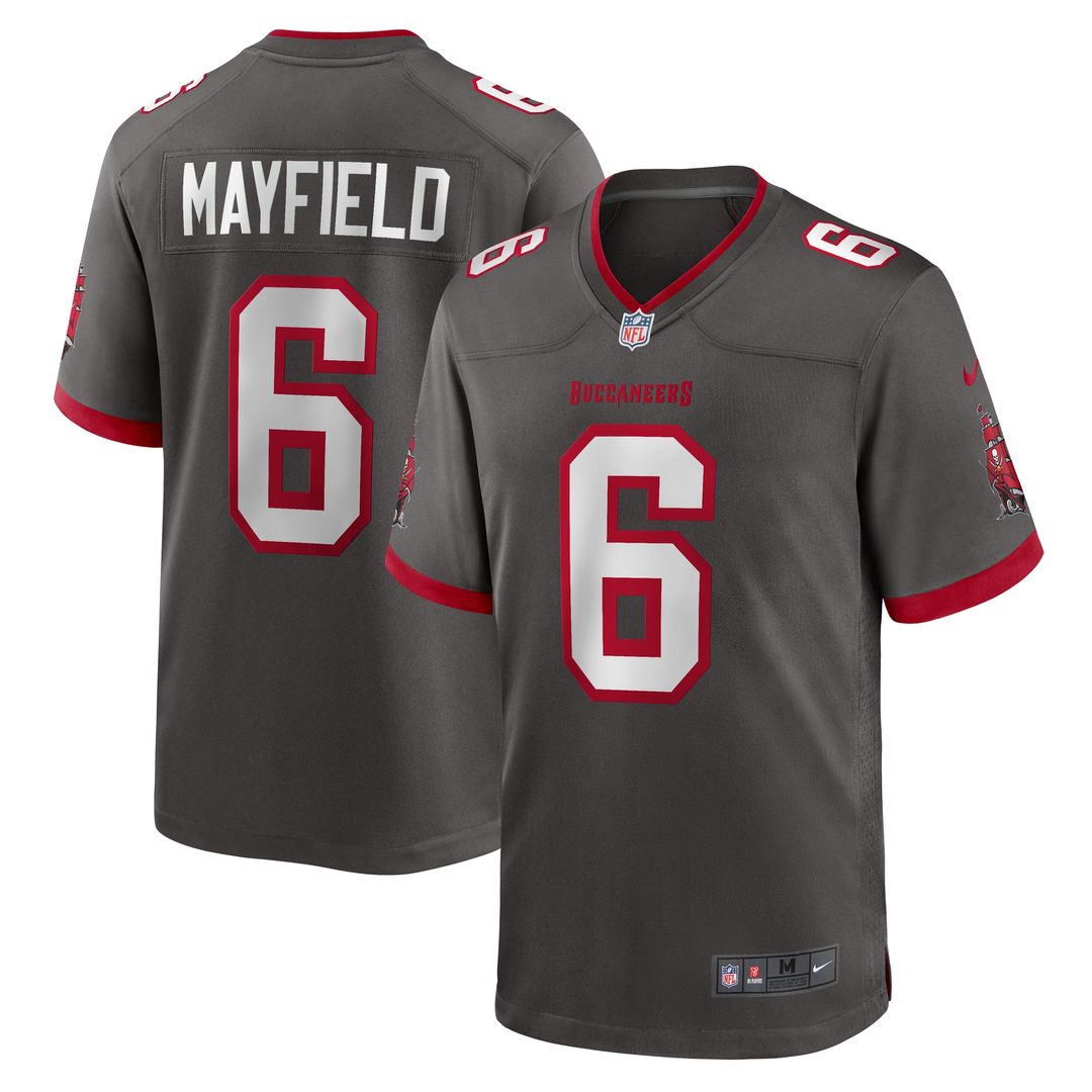 Baker Mayfield Tampa Bay Buccaneers Nike Throwback Game Jersey - Orange