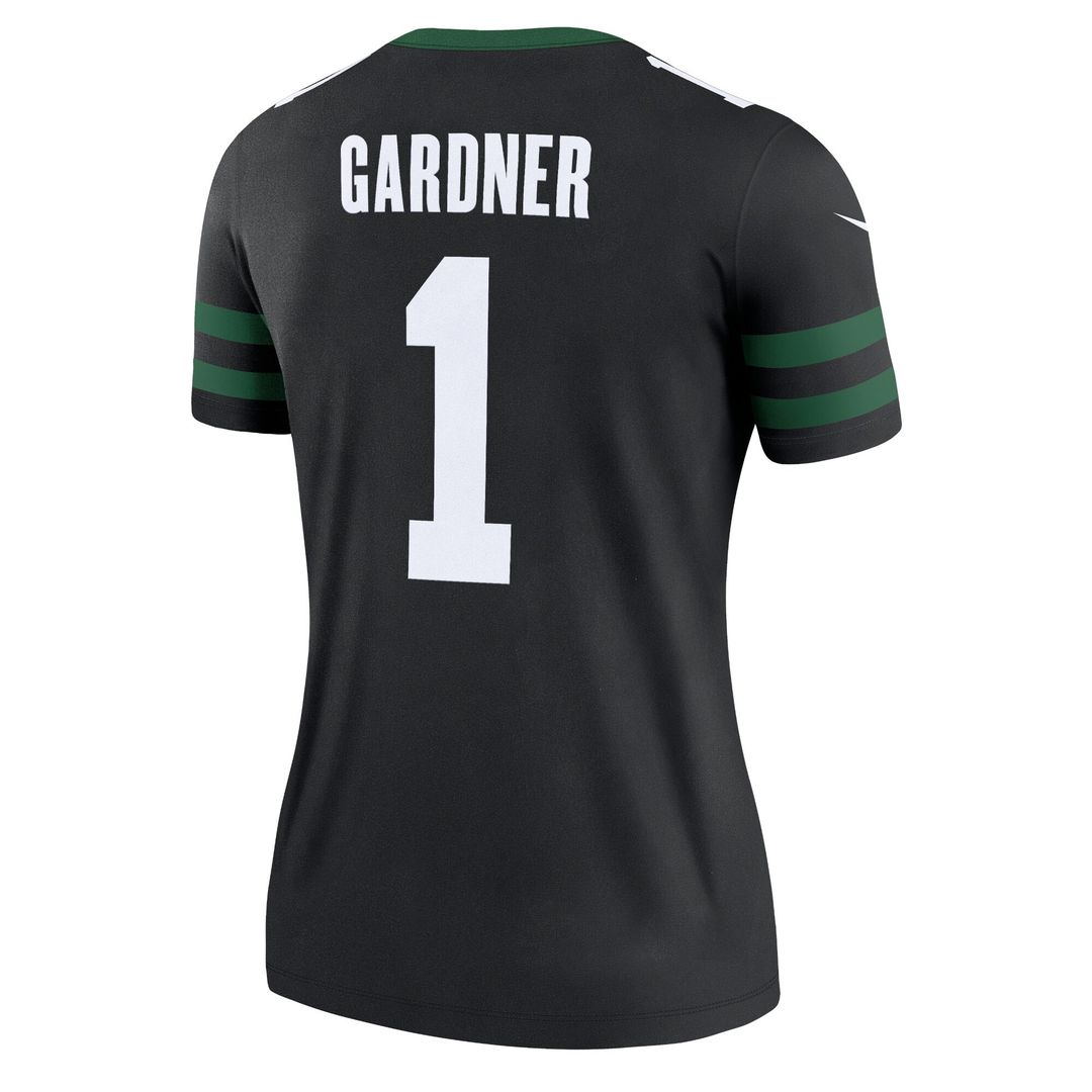 Ahmad Sauce Gardner New York Jets Nike Women's Legend Player Performance Top - Legacy Green