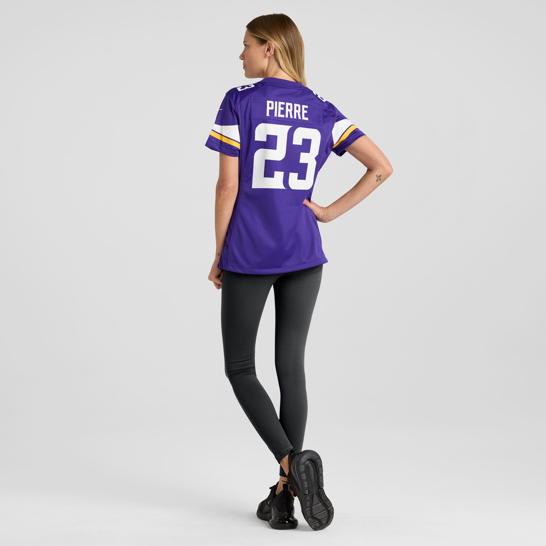 James Pierre Minnesota Vikings Nike Women's Team Game Jersey -  Purple
