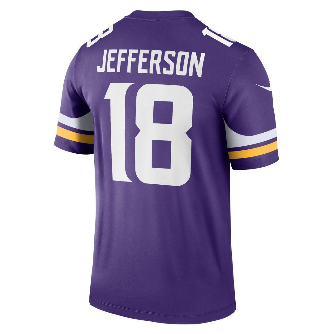 Justin Jefferson Minnesota Vikings Nike Legend Player Performance Top - White