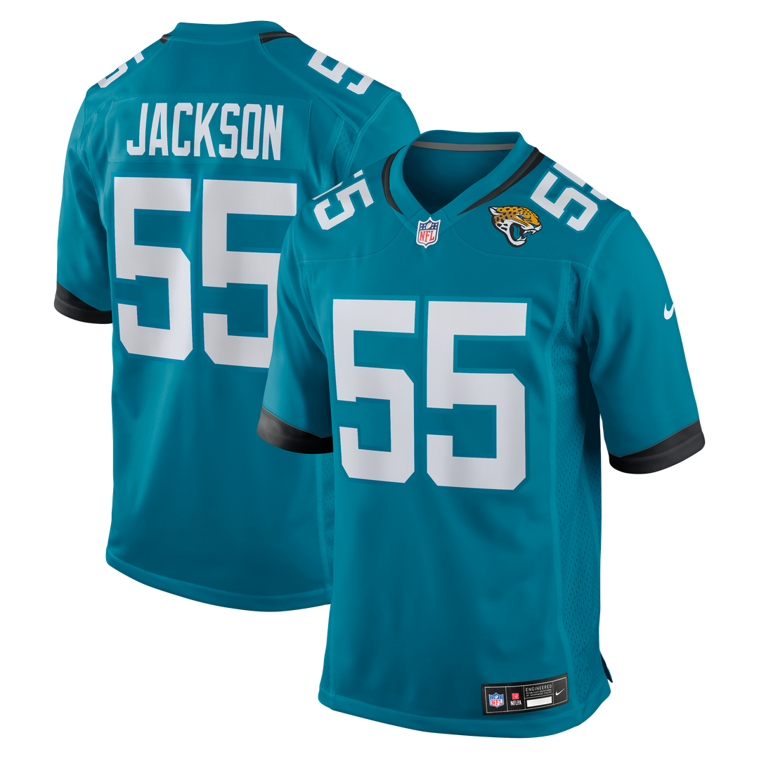 Dequan Jackson Jacksonville Jaguars Nike  Game Jersey -  Teal