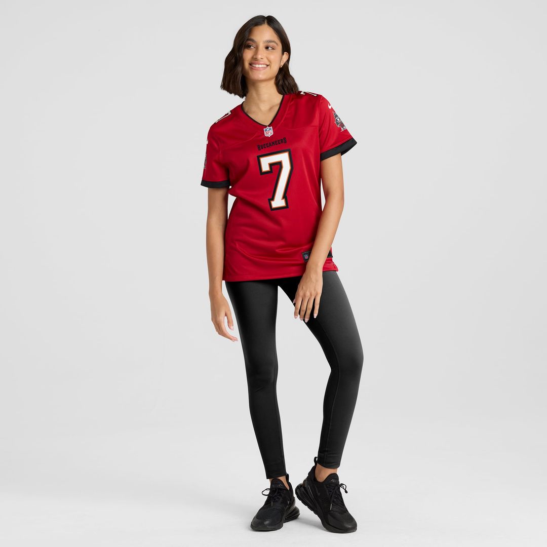 Bucky Irving Tampa Bay Buccaneers Women's Alternate Game Jersey - Pewter