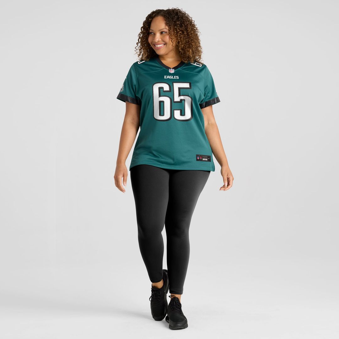 Lane Johnson Philadelphia Eagles Women's Alternate Game Jersey - Kelly Green