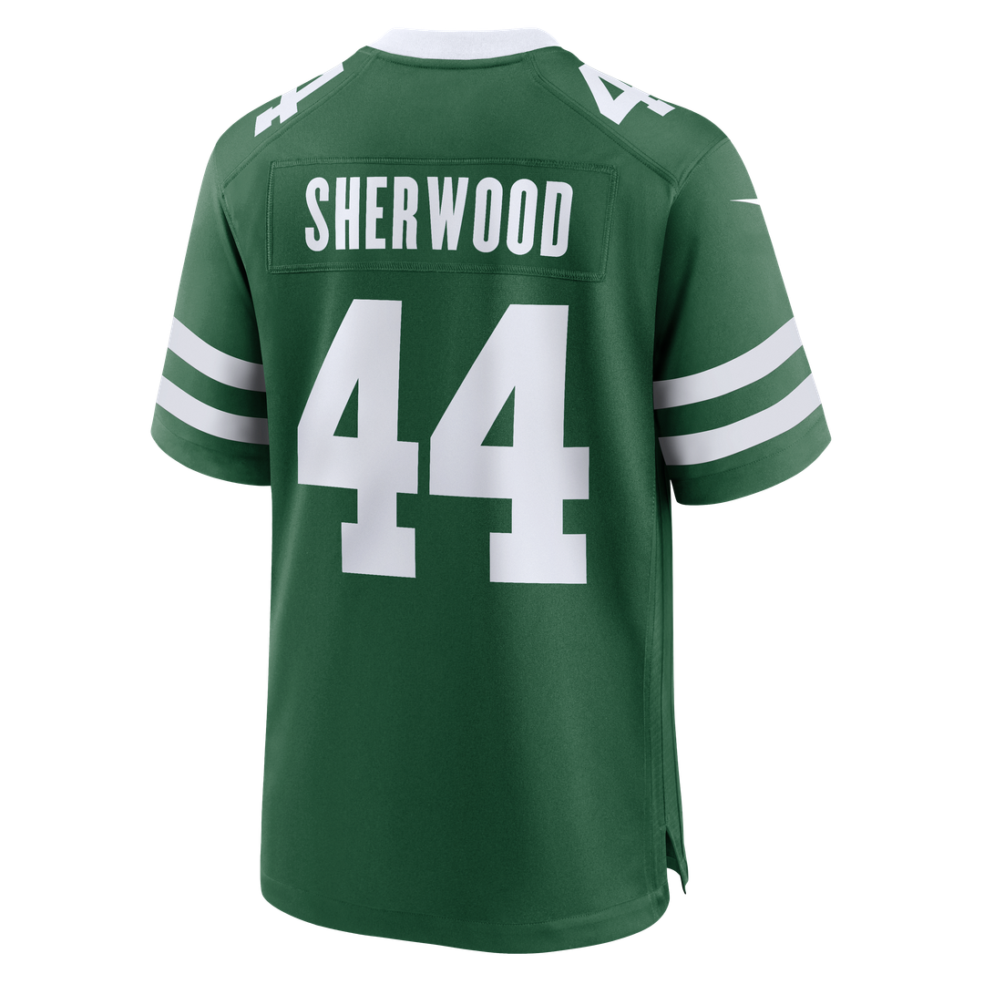 Jamien Sherwood New York Jets Nike Team Game Jersey - Legacy Green