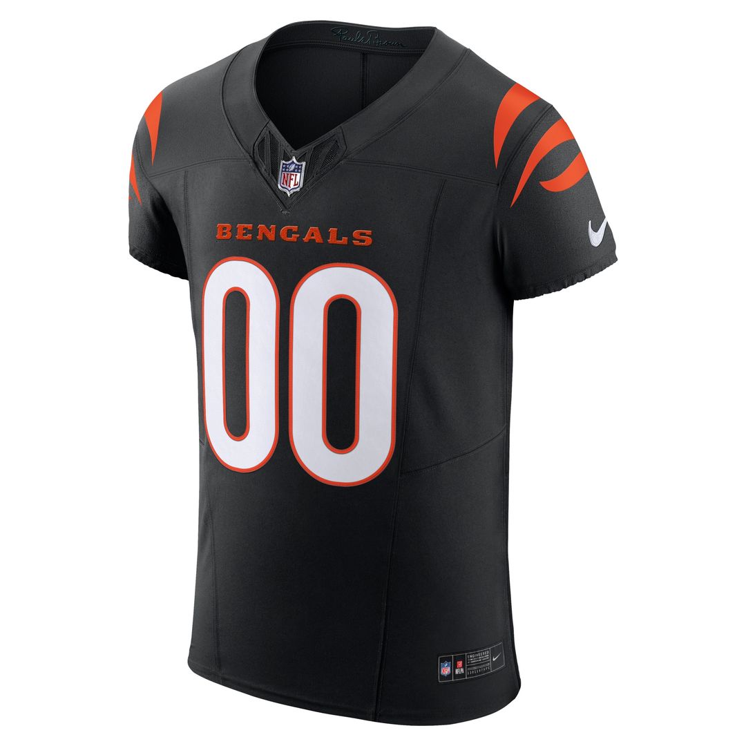 Cincinnati Bengals Nike Alternate Vapor F.U.S.E. Elite Custom Jersey - Men's Orange