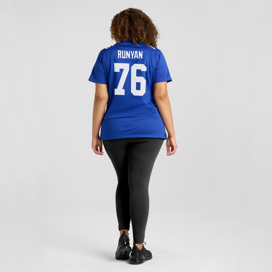 Jon Runyan New York Giants Nike Women's  Game Jersey -  Royal