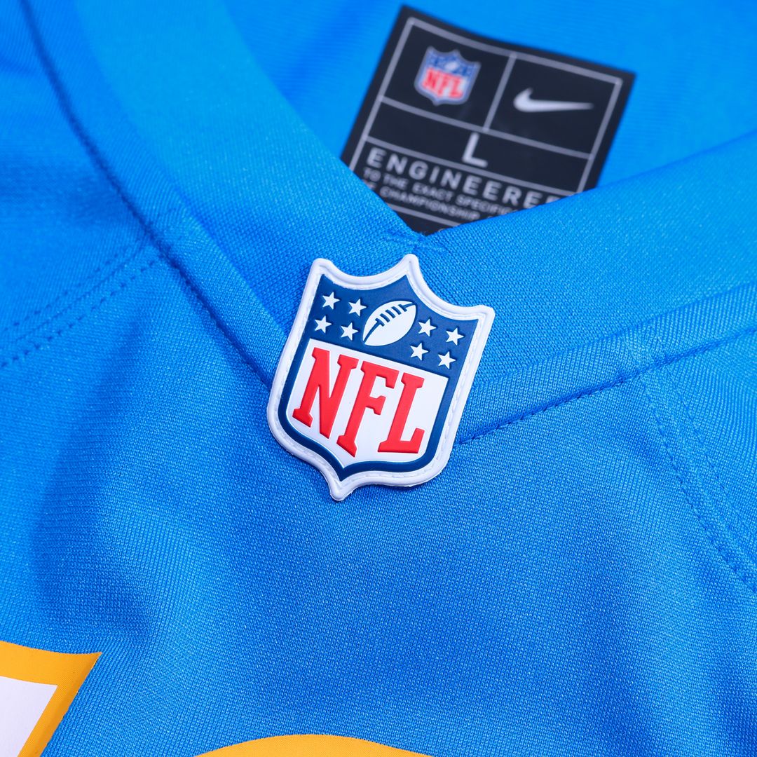 Oronde Gadsden Los Angeles Chargers Nike Alternate Charger Power Game Jersey -  Gold