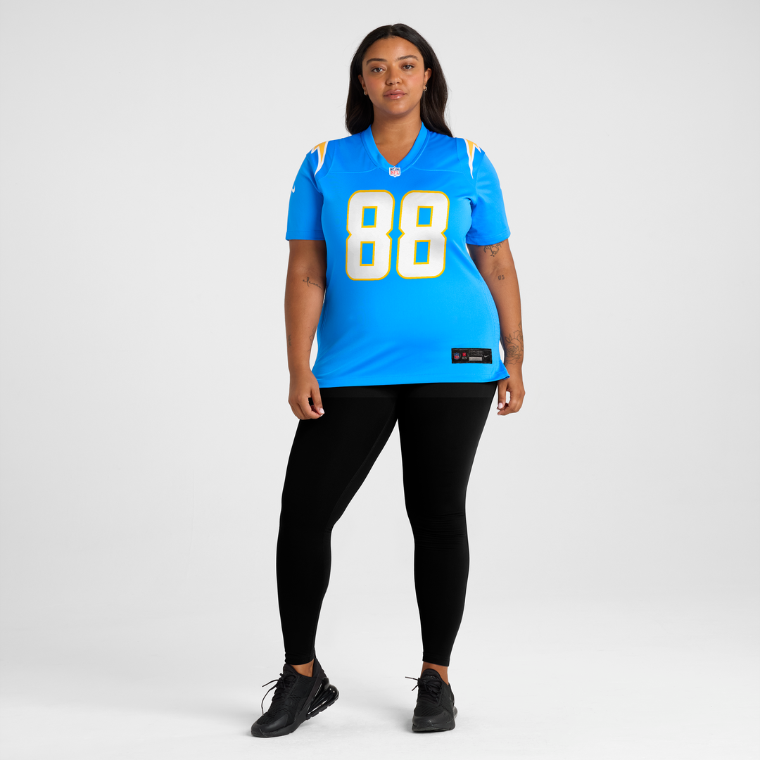 Charlie Kolar Los Angeles Chargers Nike Women's Team Game Jersey -  Powder Blue