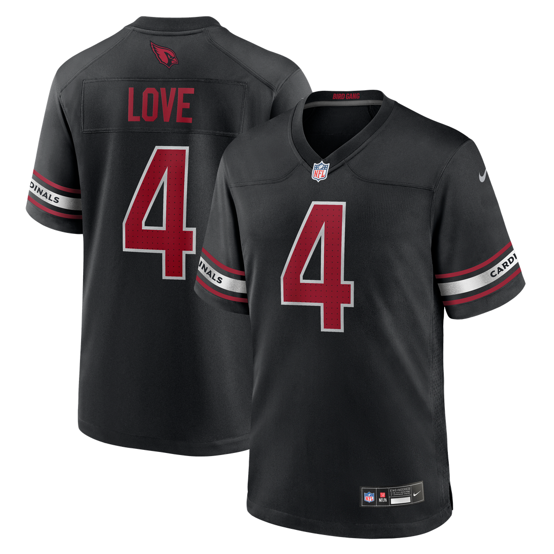 Jeremiyah Love Arizona Cardinals Nike Game Player Jersey - White