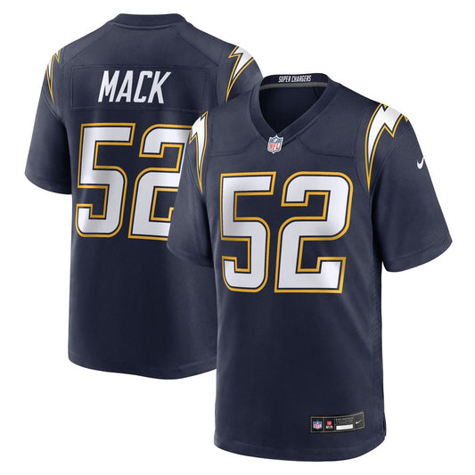 Khalil Mack Los Angeles Chargers Nike Alternate Super Chargers Game Player Jersey - Navy