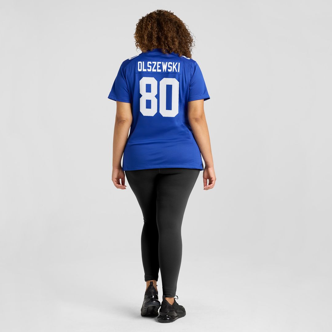 Gunner Olszewski New York Giants Nike Women's  Game Jersey -  Royal