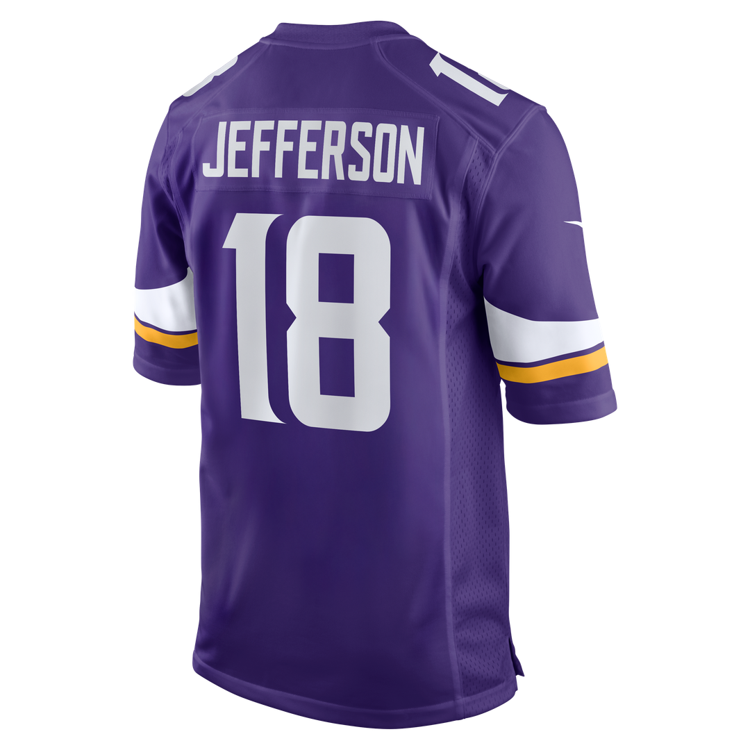 Justin Jefferson Minnesota Vikings Nike Game Jersey - Purple