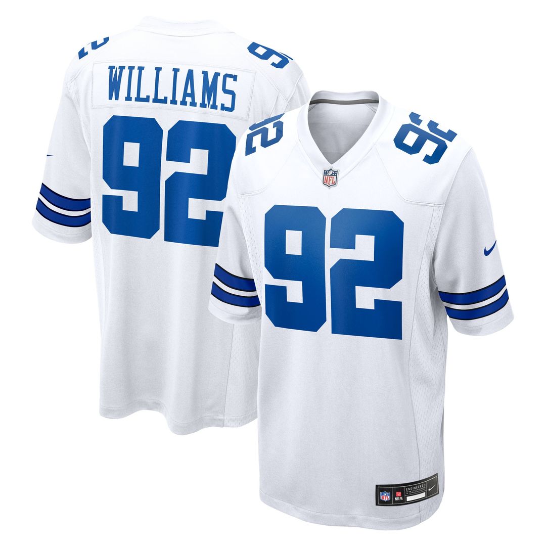 Quinnen Williams Dallas Cowboys Nike Team Game Jersey - Navy