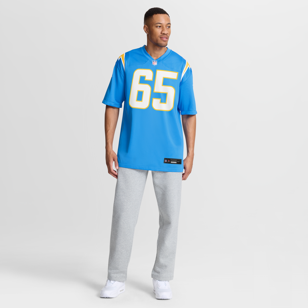 Logan Taylor Los Angeles Chargers Nike Team Game Jersey - Powder Blue
