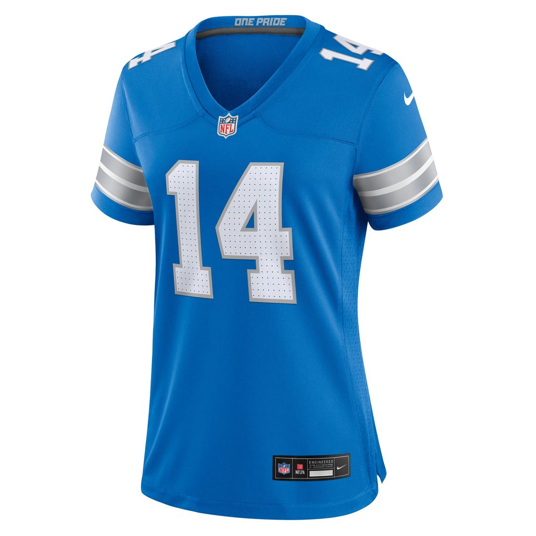 Amon-Ra St. Brown Detroit Lions Nike Women's White Game Jersey - White
