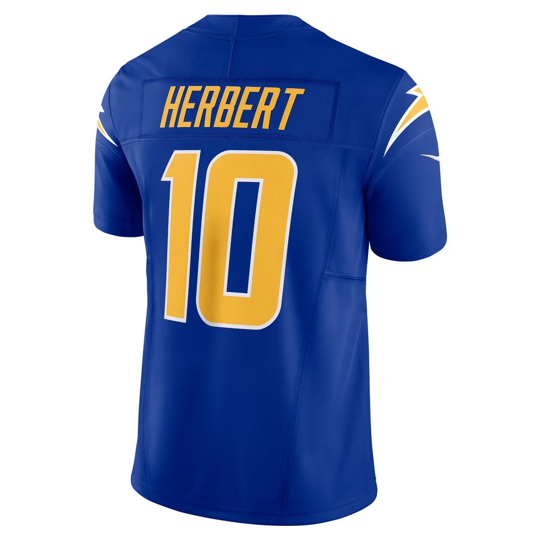 Justin Herbert Los Angeles Chargers Vapor F.U.S.E. Limited Jersey - White