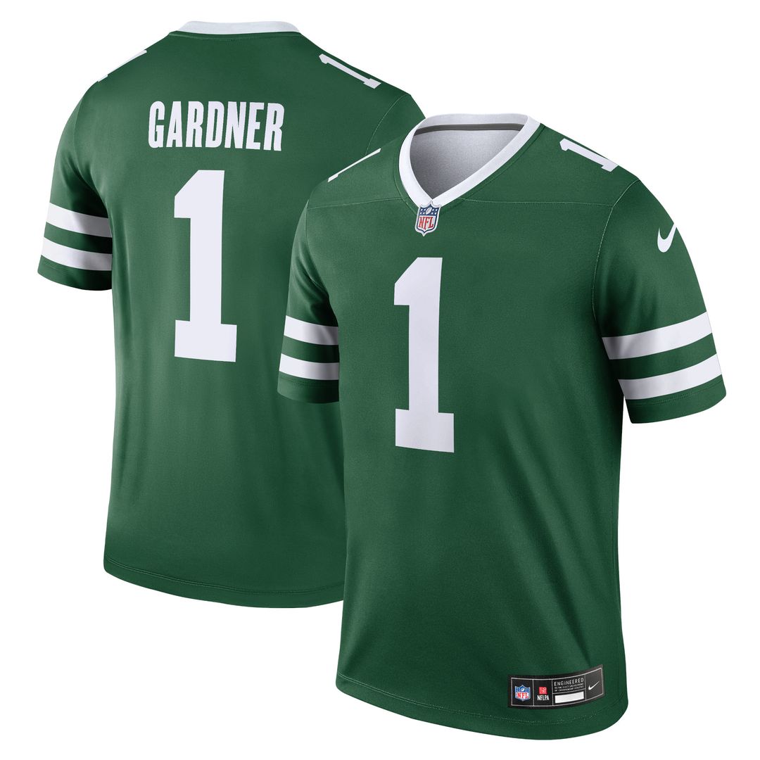 Ahmad Sauce Gardner New York Jets Nike Legend Player Performance Top - White