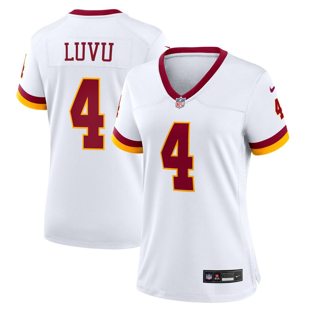 Frankie Luvu Washington Commanders Nike Women's Hail Raiser Alternate Game Jersey - Black