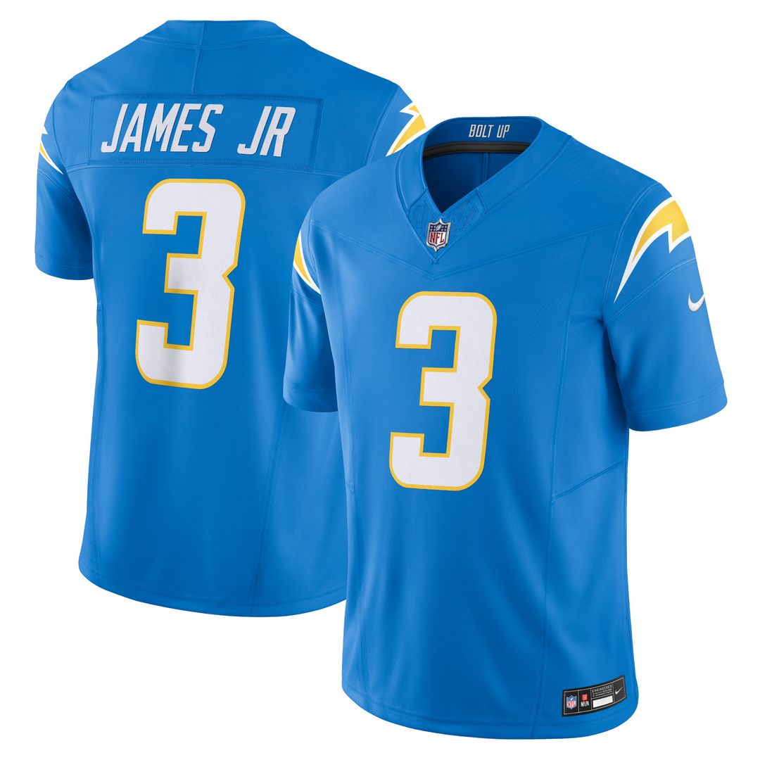Derwin James Jr. Los Angeles Chargers Nike Alternate Charger Power Vapor F.U.S.E. Limited Jersey - Gold
