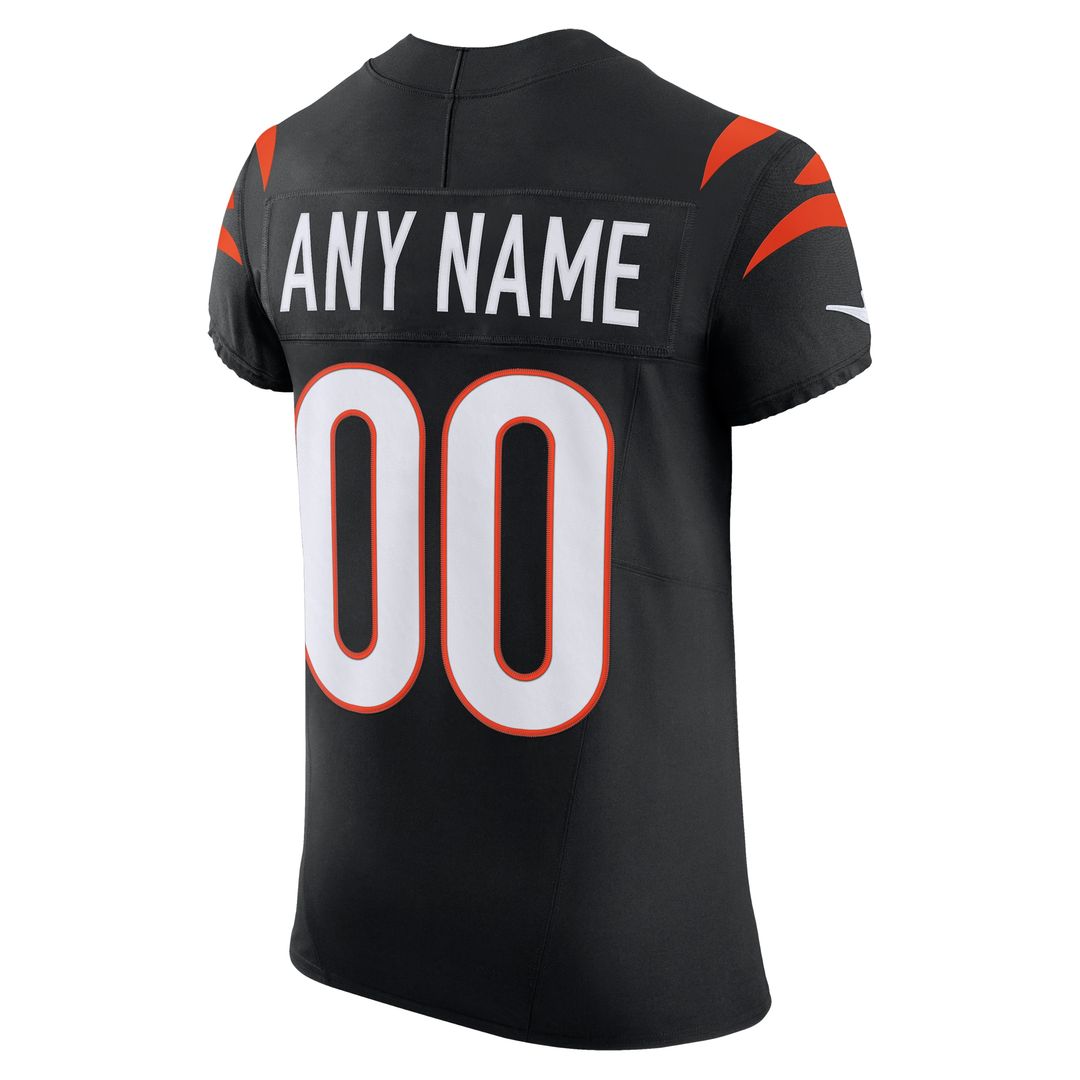 Cincinnati Bengals Nike Alternate Vapor F.U.S.E. Elite Custom Jersey - Men's Orange
