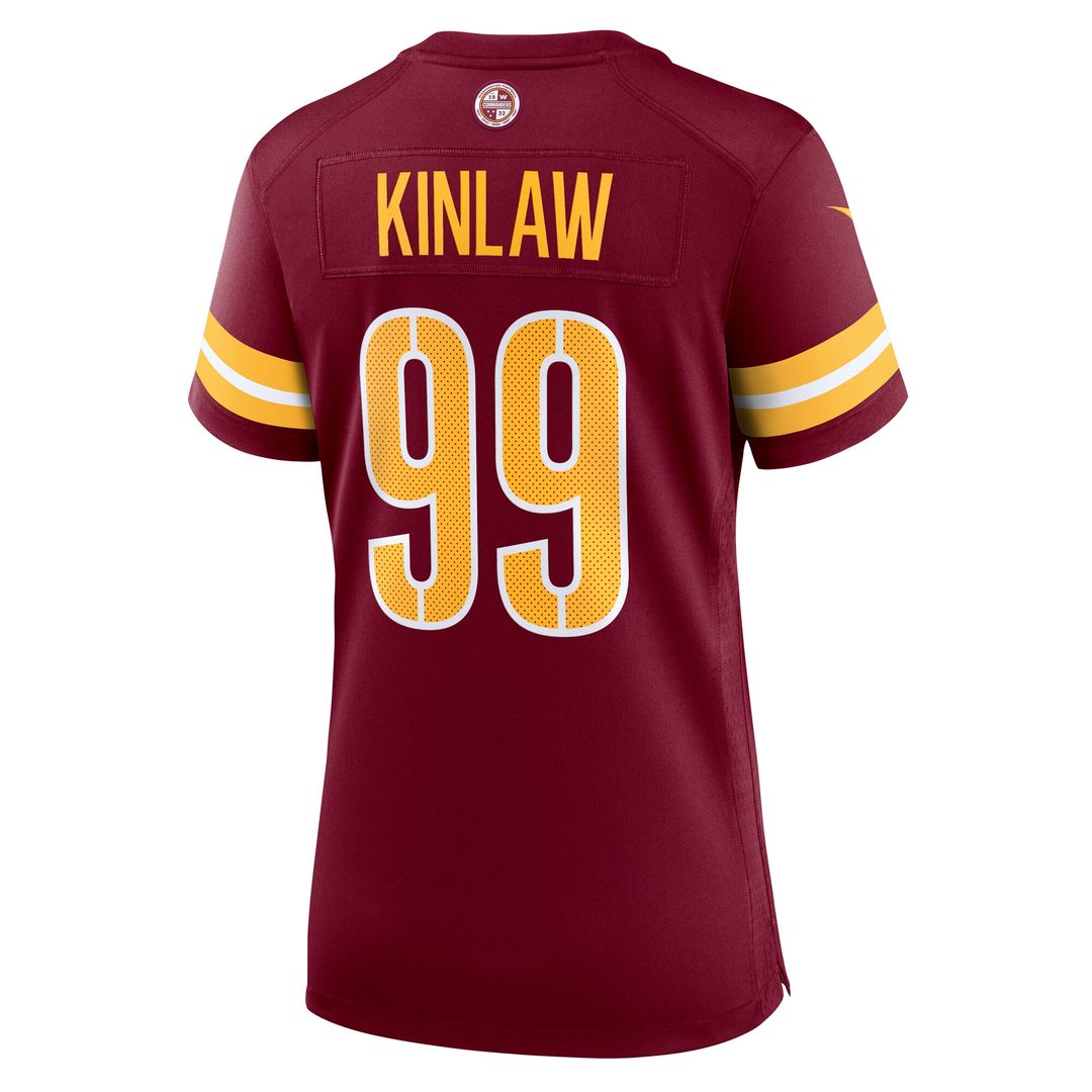 Javon Kinlaw Washington Commanders Nike Women's Team Game Jersey -  Burgundy