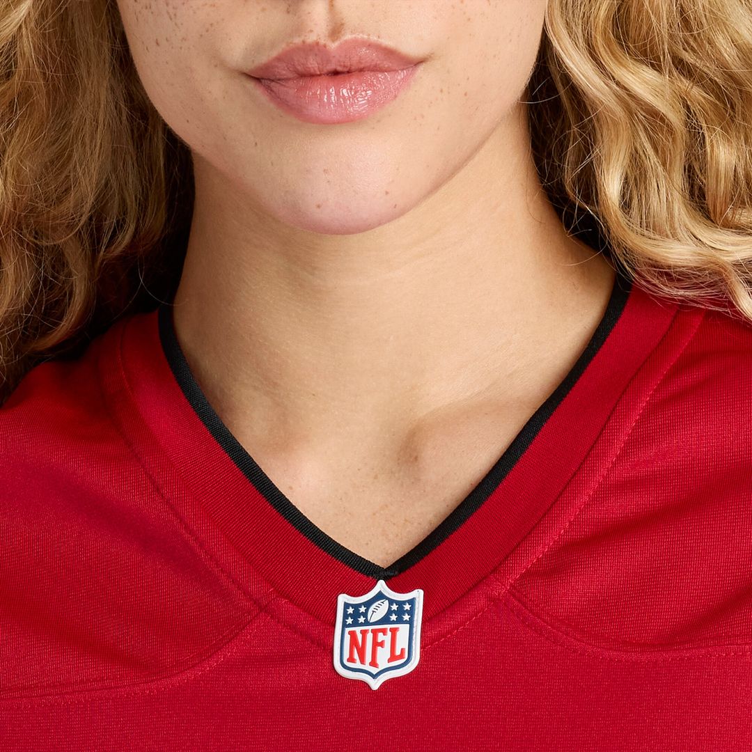 Tampa Bay Buccaneers Nike Women's Alternate Custom Game Jersey - Pewter