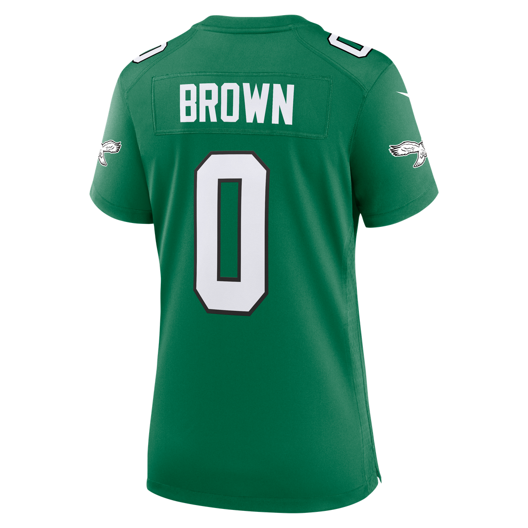 Marquise Brown Philadelphia Eagles Nike Women's Team Game Jersey -  Midnight Green