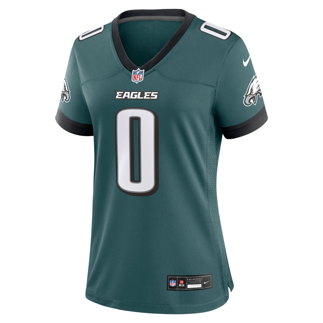 Marquise Brown Philadelphia Eagles Nike Women's Team Game Jersey -  Midnight Green