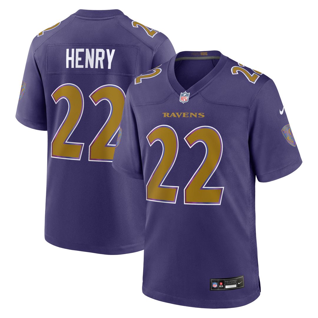 Derrick Henry Baltimore Ravens Nike Game Jersey - White