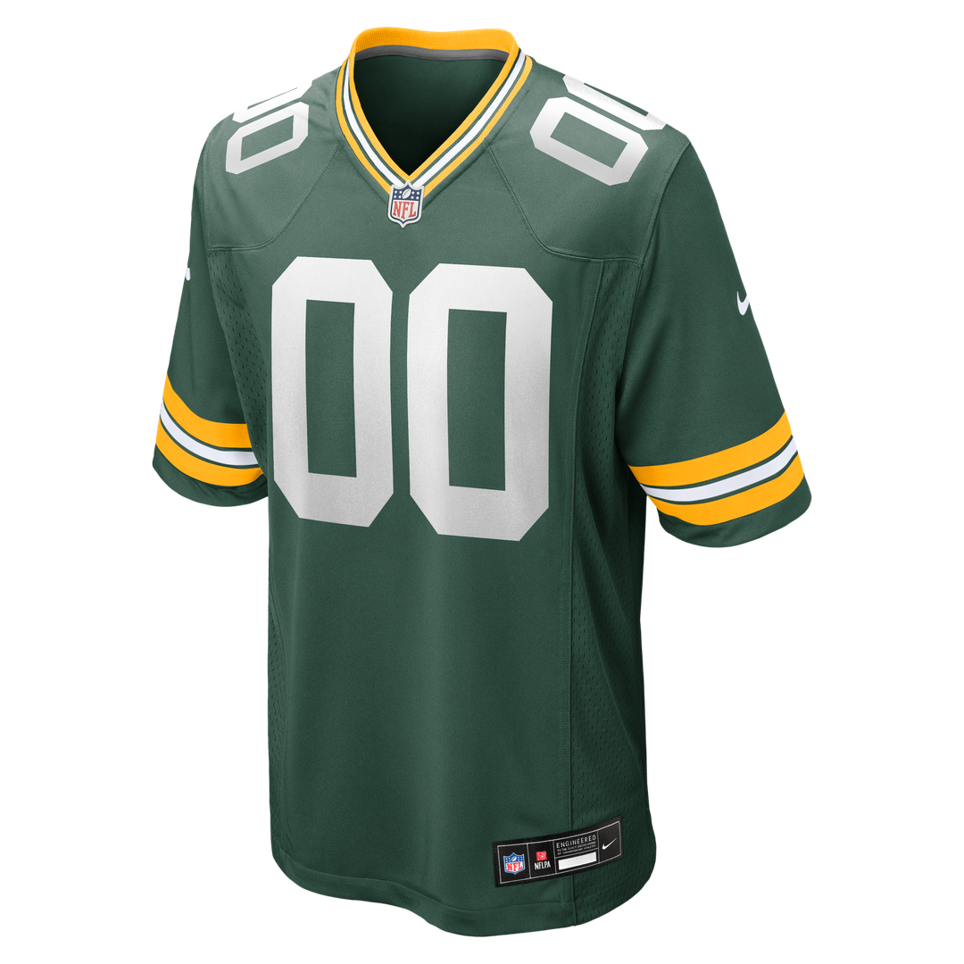 Green Bay Packers Nike Custom Game Jersey - Green
